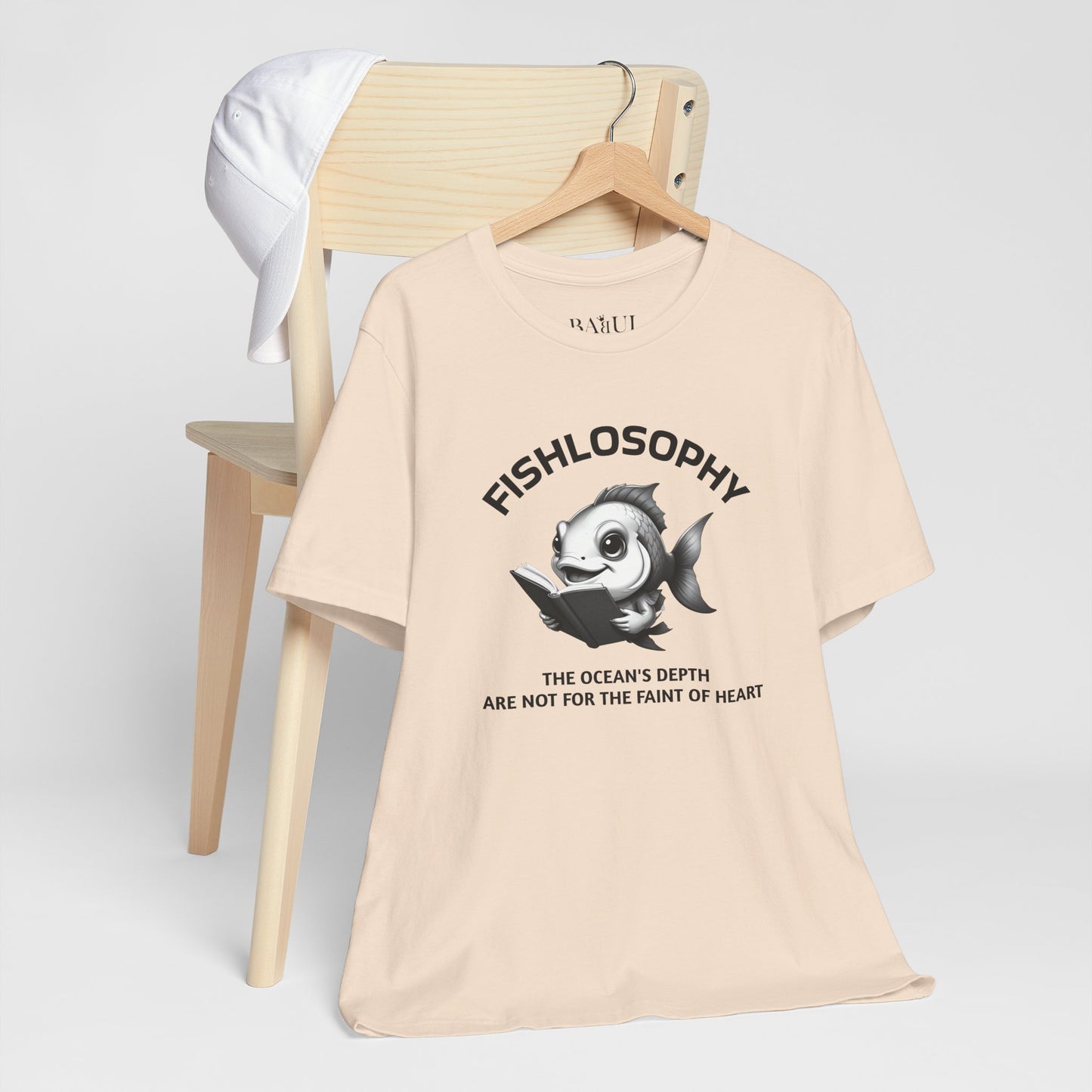 Fishlosophy Unisex Jersey Short Sleeve Tee –  The Ocean' depth is not for the faint of heart