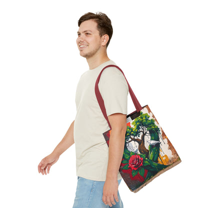Artistic Surge - Eco-Friendly Canvas Tote Bag - ROSE