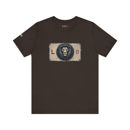 Leo - Gothic Zodiac T-Shirt. Zodiac in the Shadows