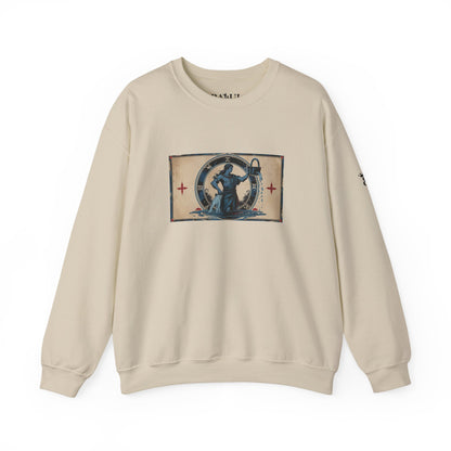 Aquarius - Gothic Zodiac Blue Sweatshirt