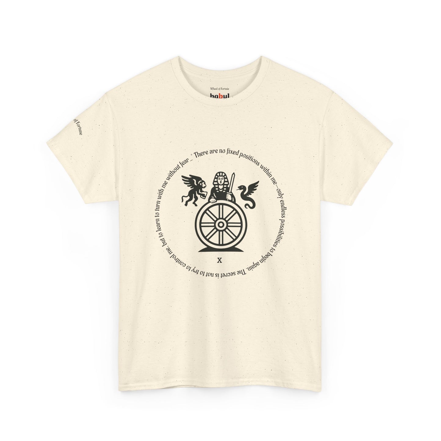 Wheel of Fortune - ArcanaPop T-Shirt – Where Tarot Magic Meets Pop Art