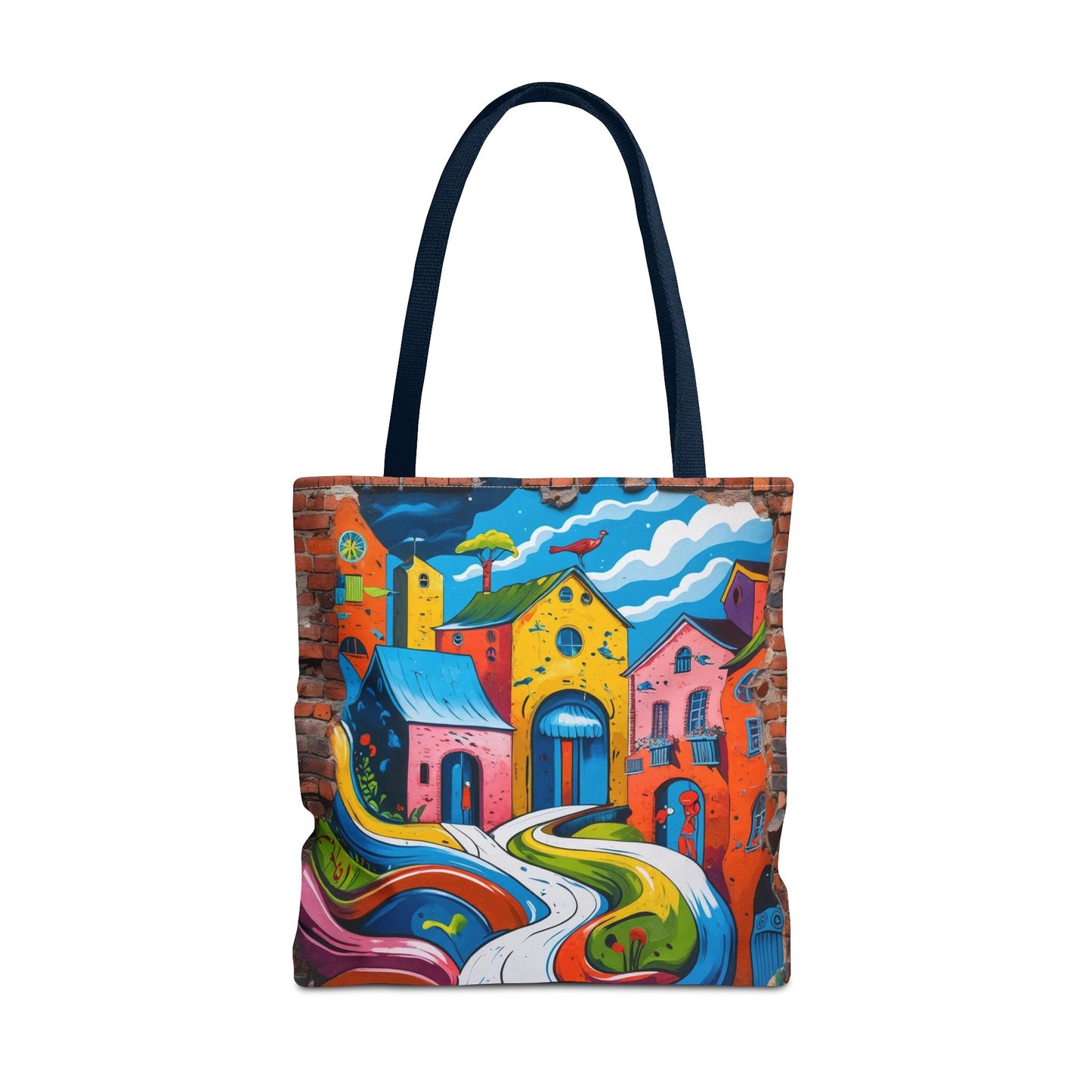 Artistic Surge - Eco-Friendly Canvas Tote Bag - HOUSES