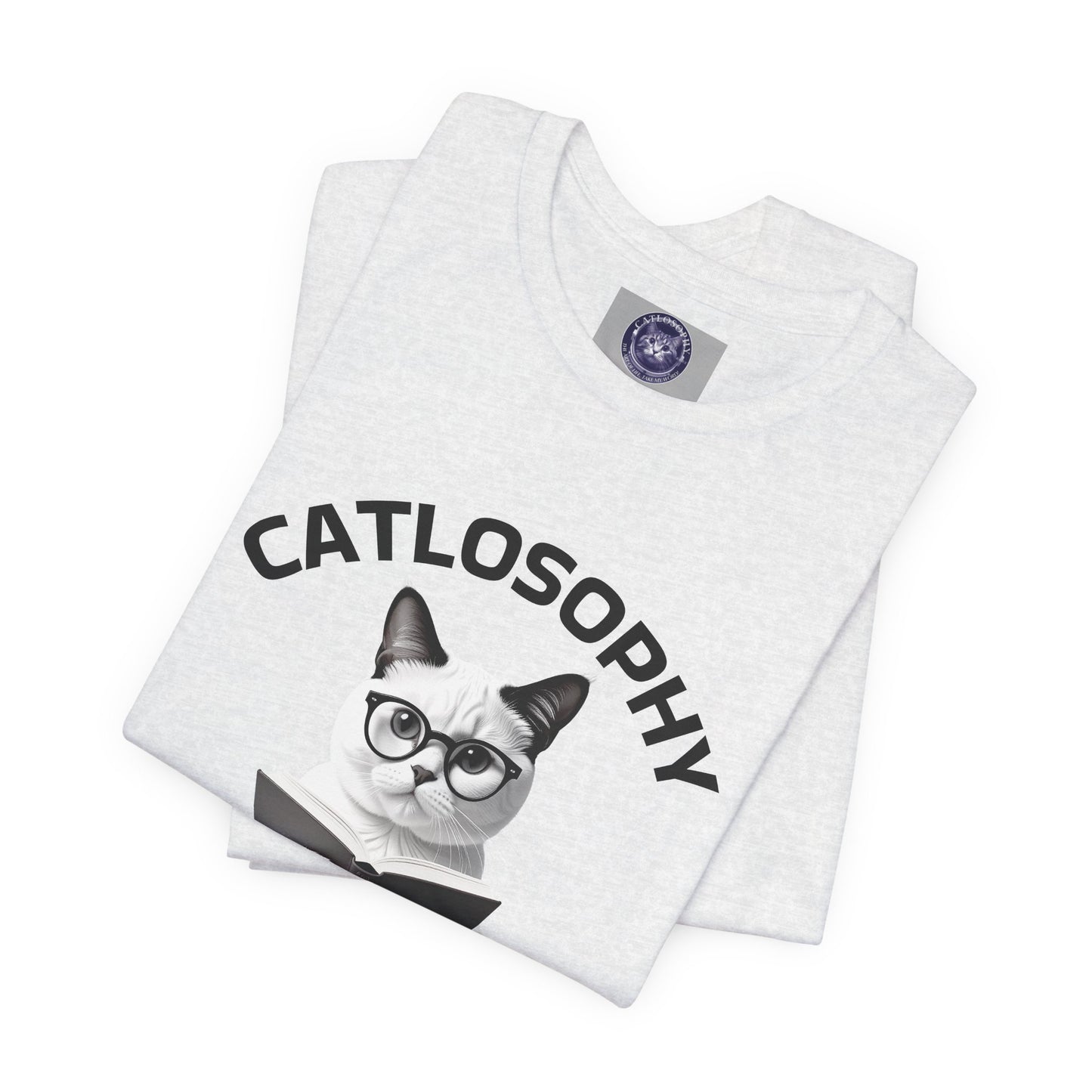 Catlosophy Unisex Jersey Short Sleeve Tee –  "Resting isn't Lazy" Design