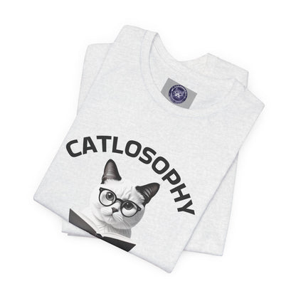 Catlosophy Unisex Jersey Short Sleeve Tee –  "Resting isn't Lazy" Design