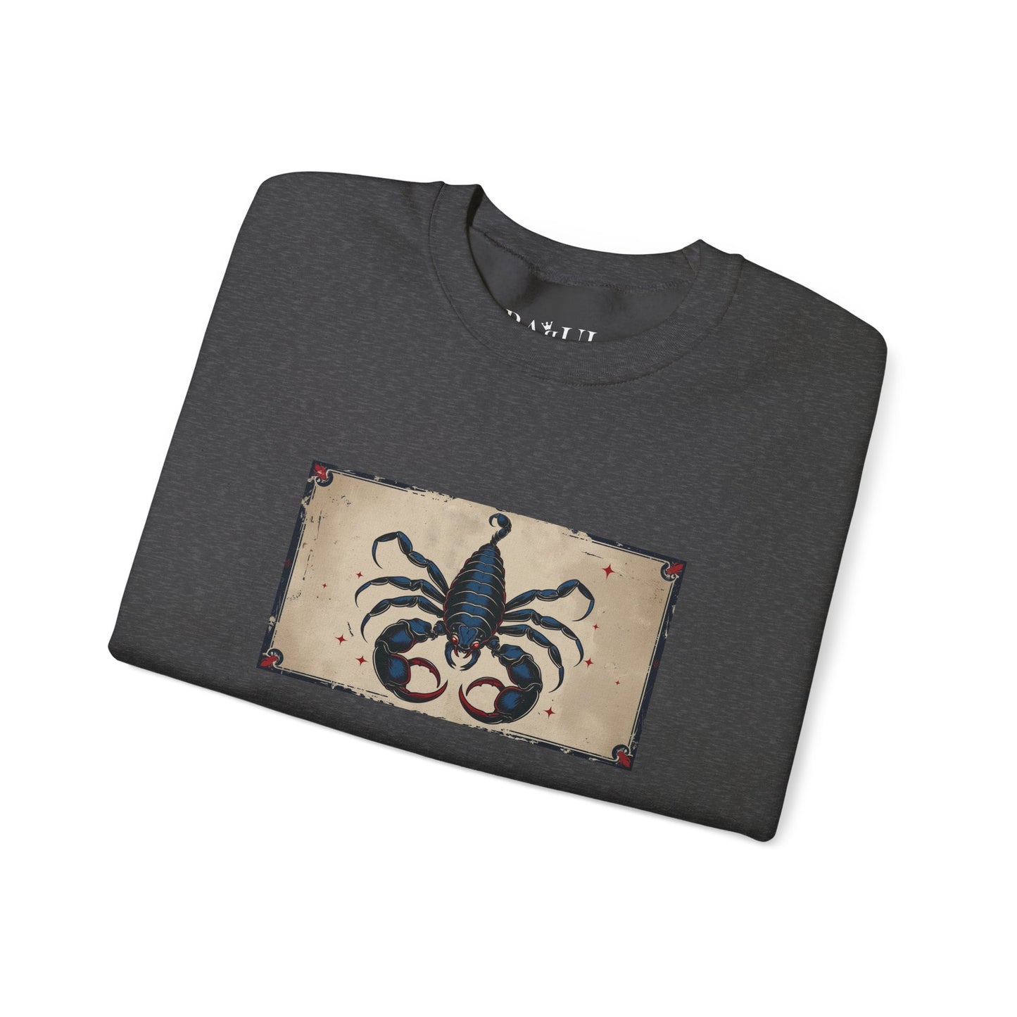 Scorpio - Gothic Zodiac Blue Sweatshirt