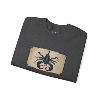 Scorpio - Gothic Zodiac Blue Sweatshirt