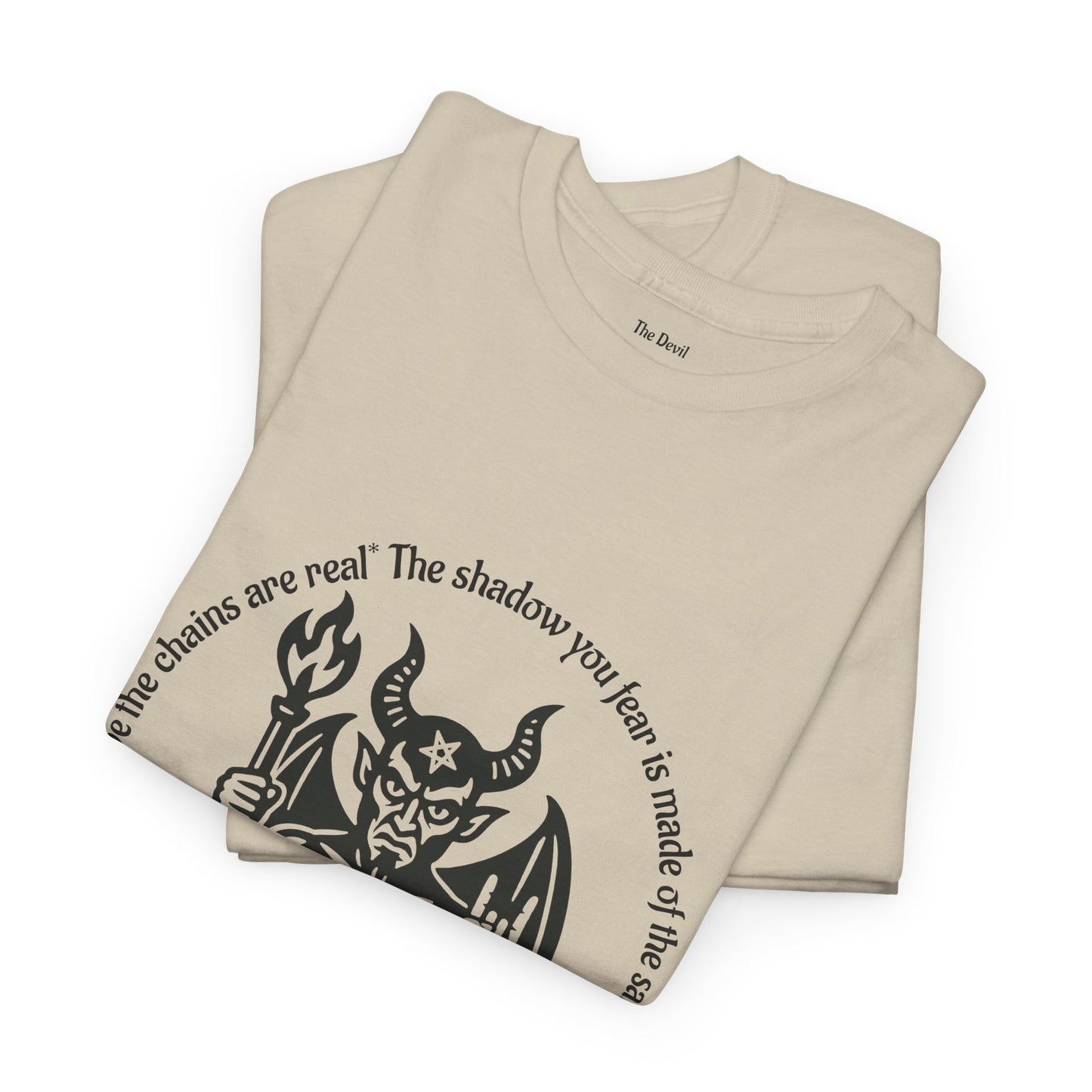 The Devil - ArcanaPop T-Shirt – Where Tarot Magic Meets Pop Art