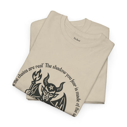 The Devil - ArcanaPop T-Shirt – Where Tarot Magic Meets Pop Art