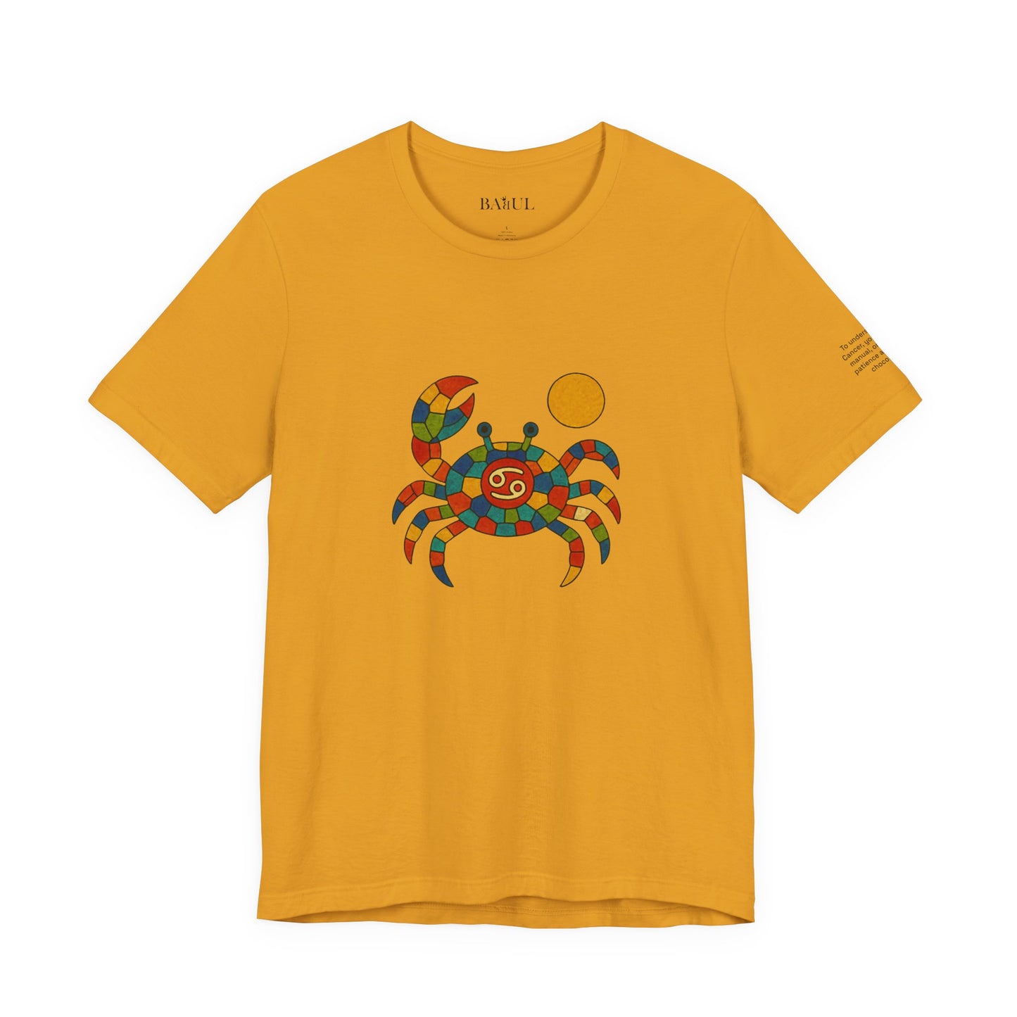 CANCER - T-shirt, The Zodiac in Colors