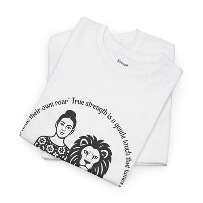 Strength - ArcanaPop T-Shirt – Where Tarot Magic Meets Pop Art