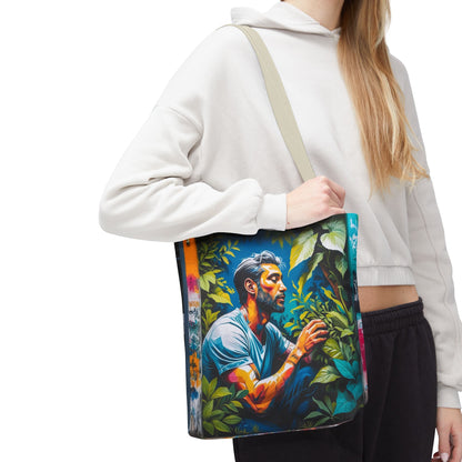 Artistic Surge - Eco-Friendly Canvas Tote Bag - LOVE FOR NATURE