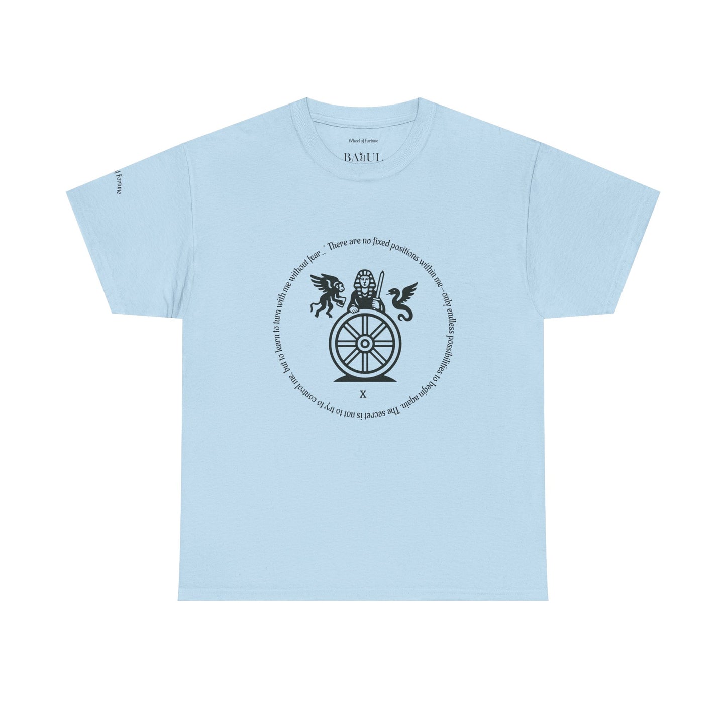 Wheel of Fortune - ArcanaPop T-Shirt – Where Tarot Magic Meets Pop Art