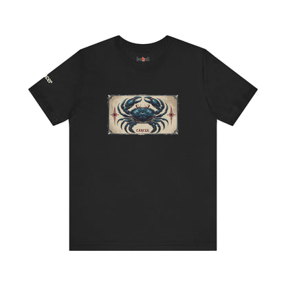 Cancer - Gothic Zodiac T-Shirt. Zodiac in the Shadows