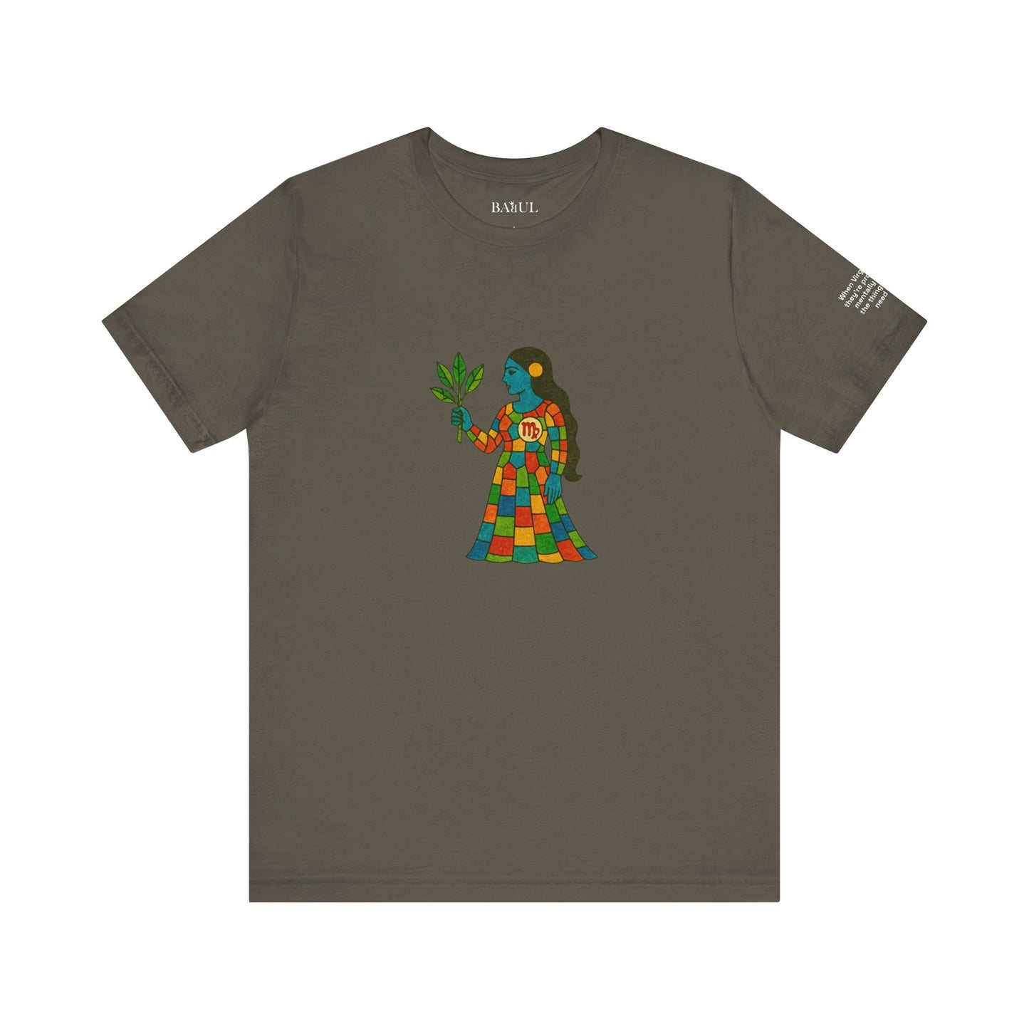 VIRGO - T-shirt, The Zodiac in Colors