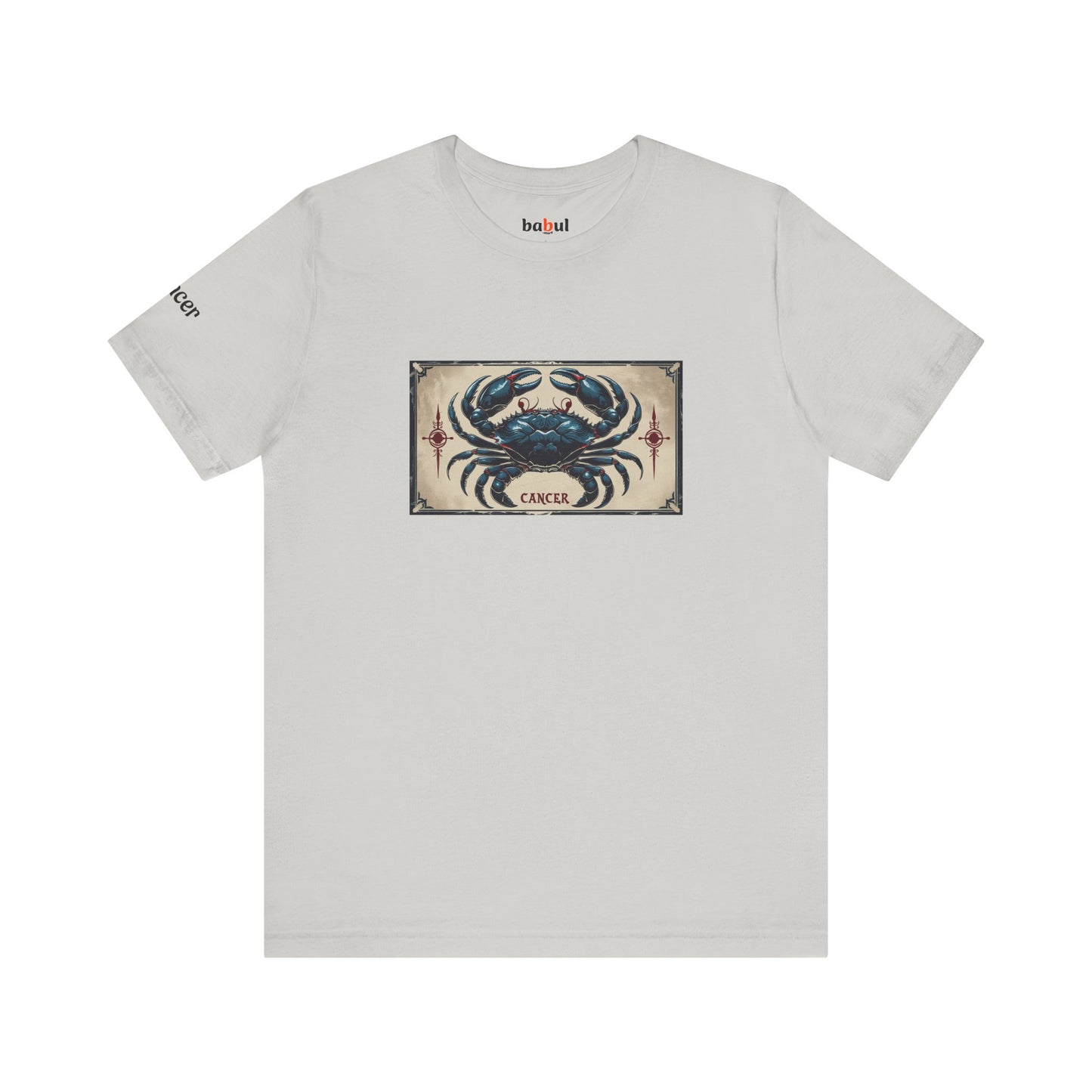 Cancer - Gothic Zodiac T-Shirt. Zodiac in the Shadows