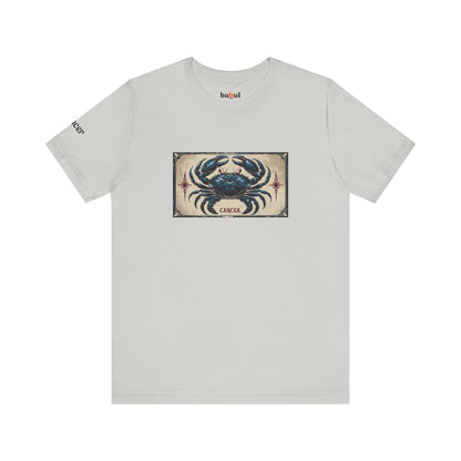 Cancer - Gothic Zodiac T-Shirt. Zodiac in the Shadows