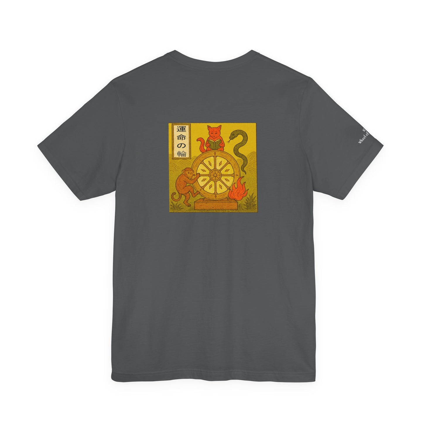 Wheel of Fortune - Tarot in Ukiyo-e Style