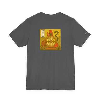 Wheel of Fortune - Tarot in Ukiyo-e Style