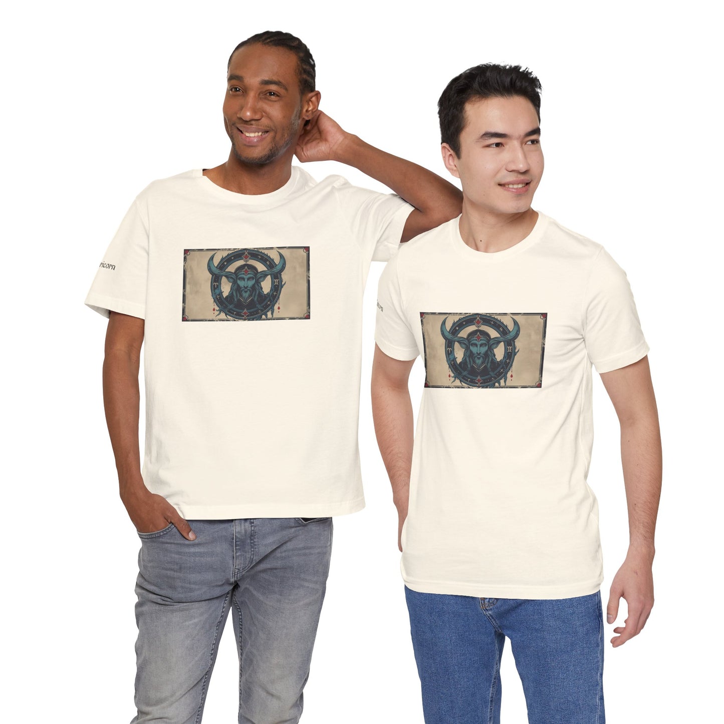 Capricorn - Gothic Zodiac T-Shirt. Zodiac in the Shadows