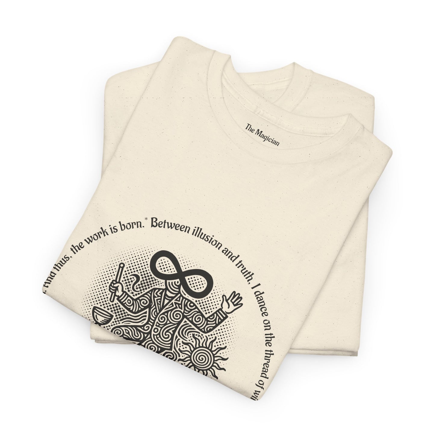 The Magician - ArcanaPop T-Shirt – Where Tarot Magic Meets Pop Art