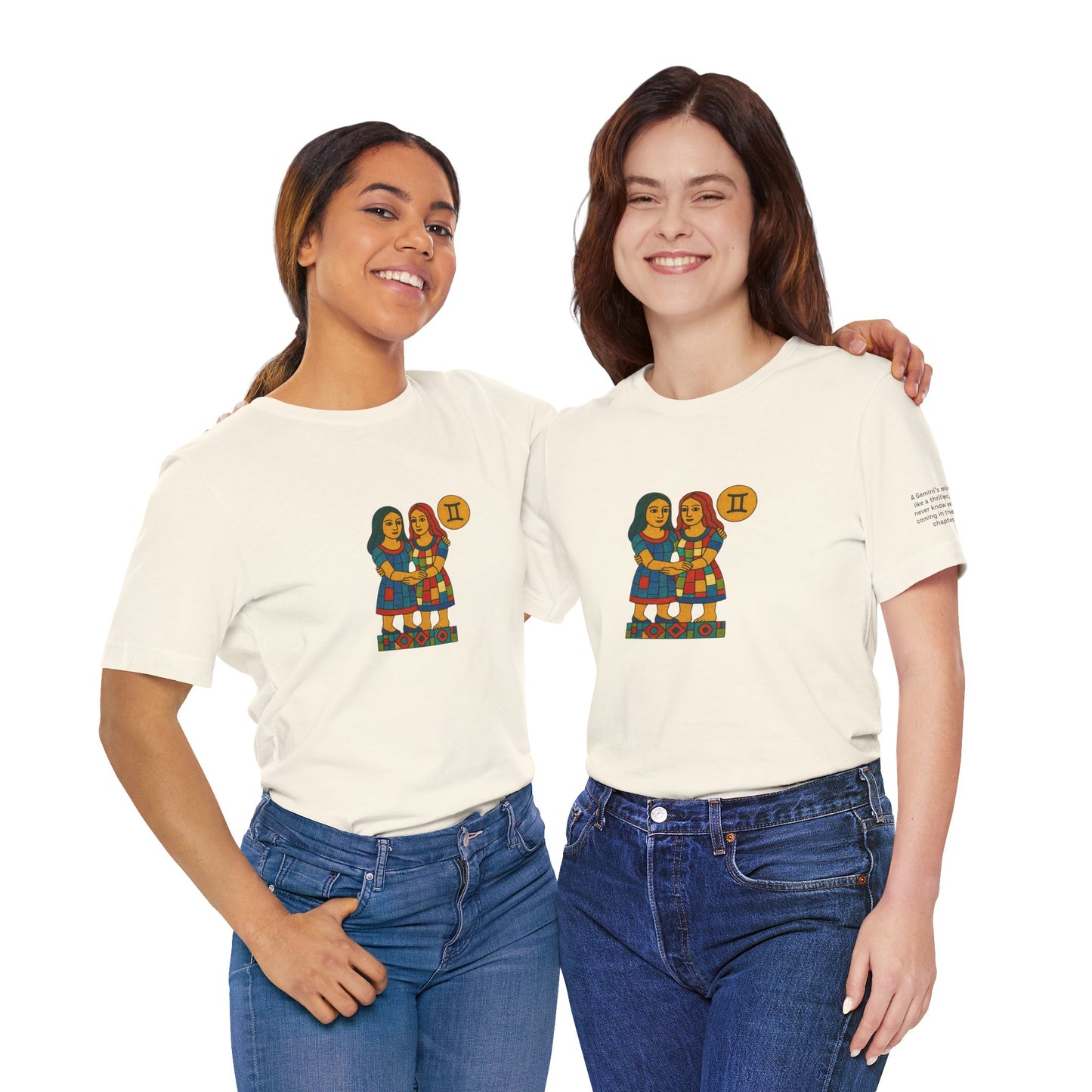 GEMINI - T-shirt, The Zodiac Signs According to Saint Phalle