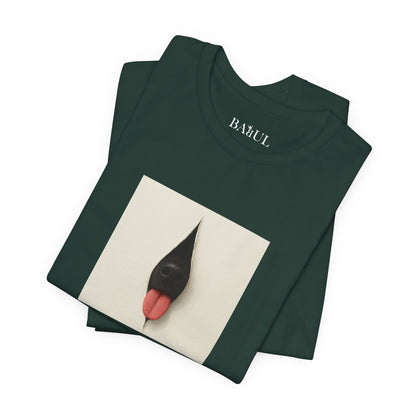 DOGART Unisex Jersey Dog T-Shirt - FONTANA - Iconic Painting Reimagined with Dogs