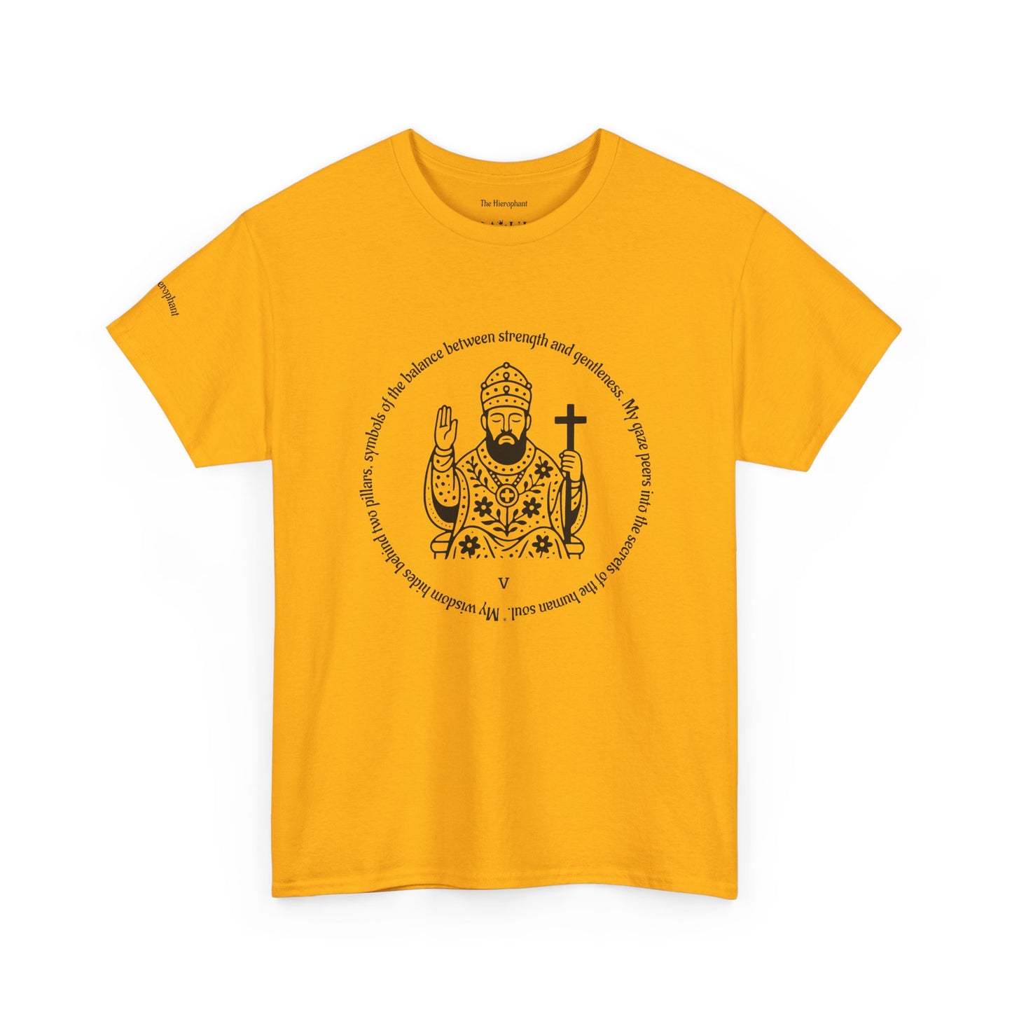 The Hierophant - ArcanaPop T-Shirt – Where Tarot Magic Meets Pop Art