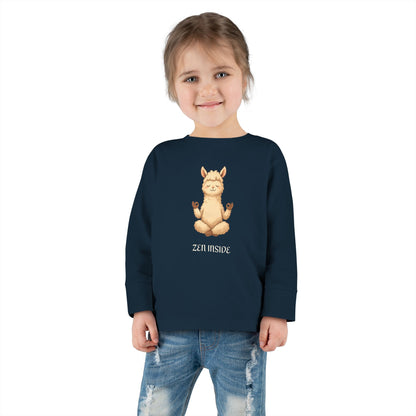 Zen Inside Long Sleeve Tee - ALPACA