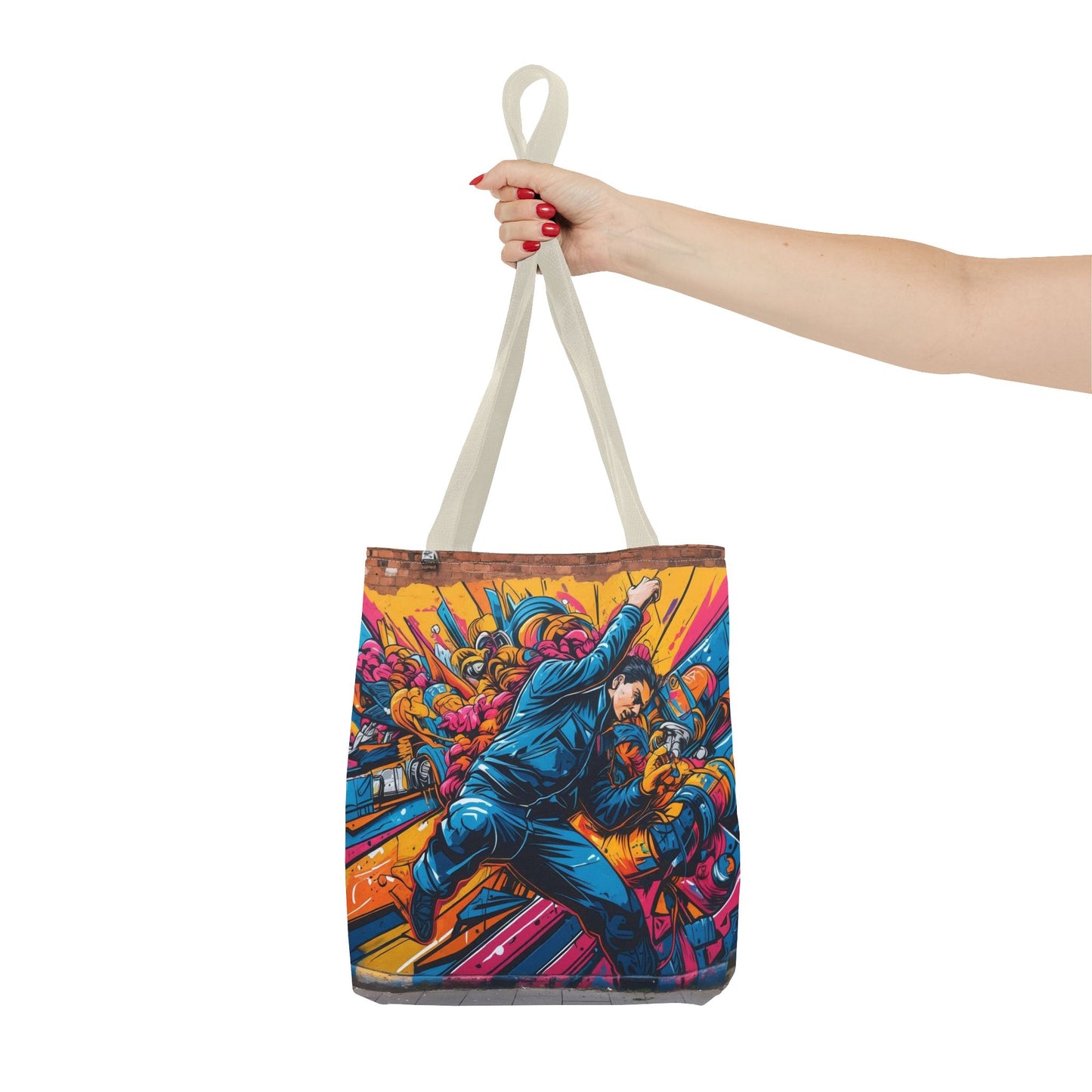 Artistic Surge - Eco-Friendly Canvas Tote Bag - MECHANICS