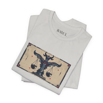 Bilancia - Maglietta con lo Zodiaco Gotico. Lo Zodiaco nell'Ombra