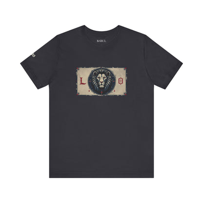 Leo - Gothic Zodiac T-Shirt. Zodiac in the Shadows