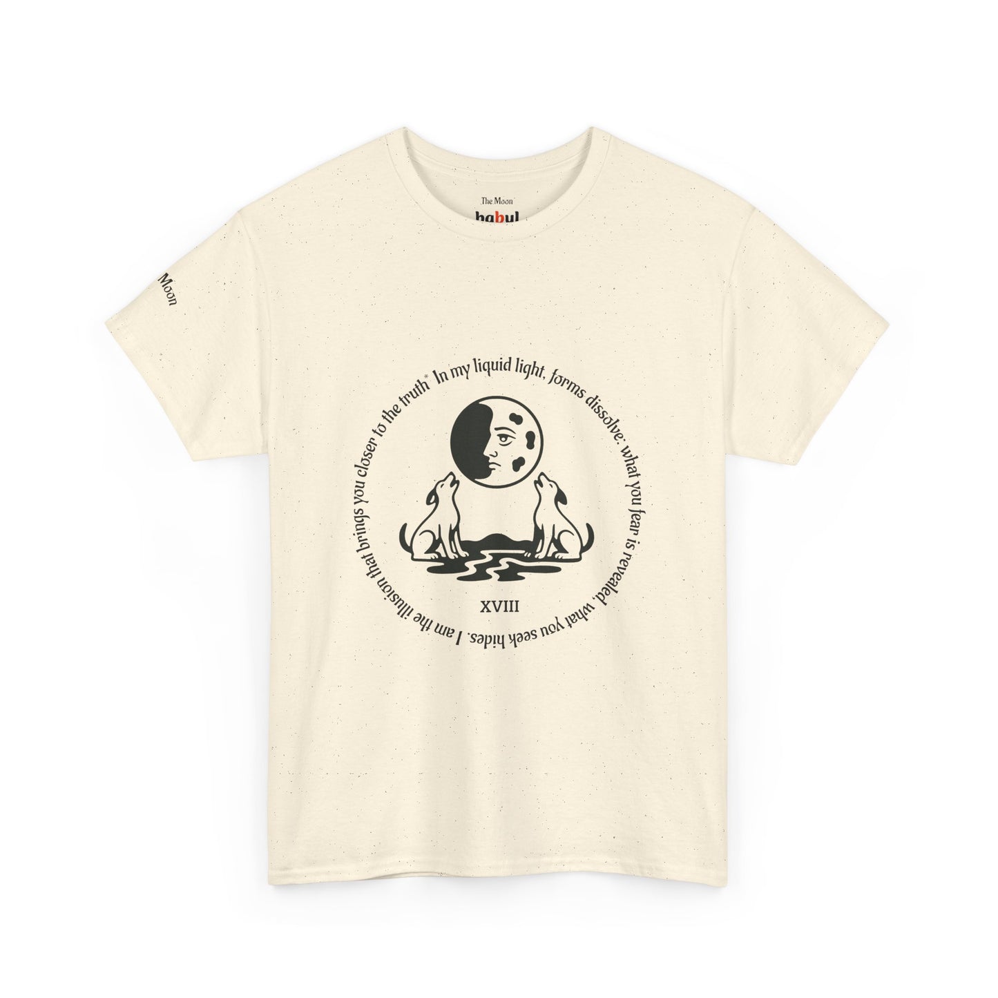 The Moon - ArcanaPop T-Shirt – Where Tarot Magic Meets Pop Art