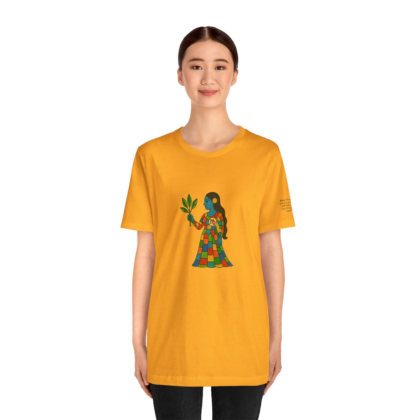 VIRGO - T-shirt, The Zodiac in Colors