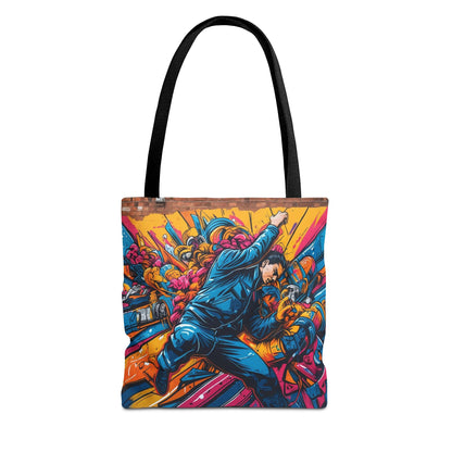 Artistic Surge - Eco-Friendly Canvas Tote Bag - MECHANICS