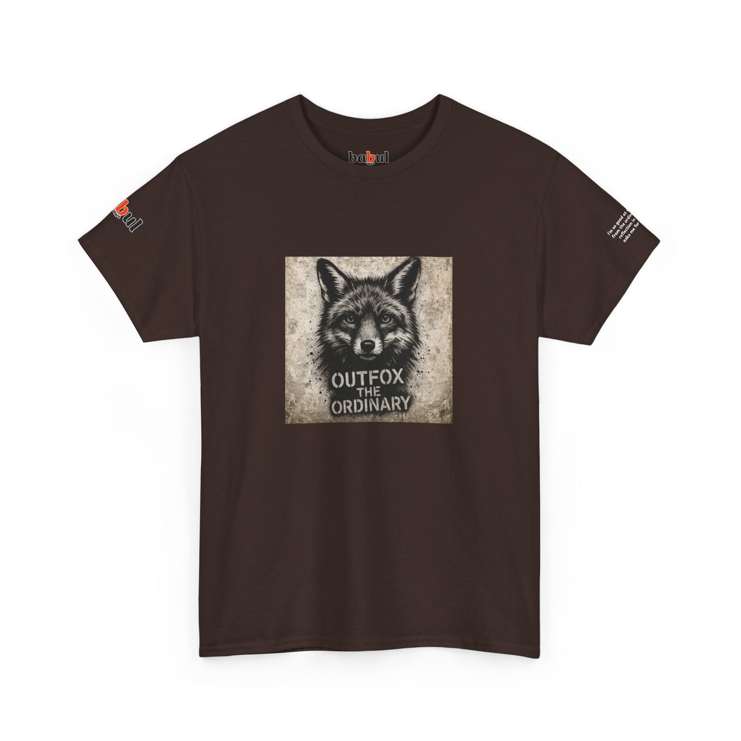 Rebel Graphic Tee - Unisex Heavy Cotton T-Shirt for the Wild at Heart. Rebel Tees, Born to Be Worn - Outfox The Ordinary