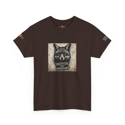 Rebel Graphic Tee - Unisex Heavy Cotton T-Shirt for the Wild at Heart. Rebel Tees, Born to Be Worn - Outfox The Ordinary