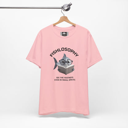 Fishlosophy Unisex Jersey Short Sleeve Tee –  See the vastness even in small spaces