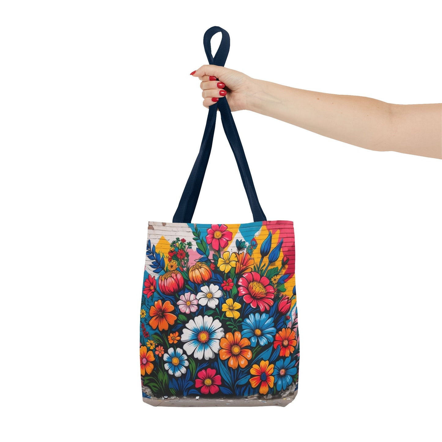 Artistic Surge - Eco-Friendly Canvas Tote Bag - FLOWERS
