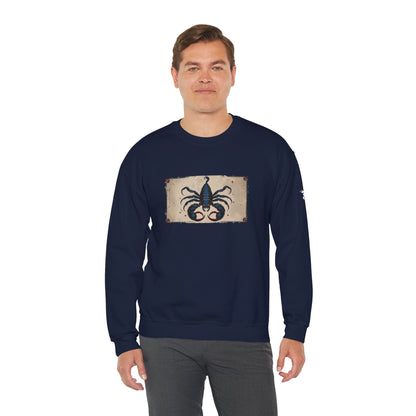Scorpio - Gothic Zodiac Blue Sweatshirt