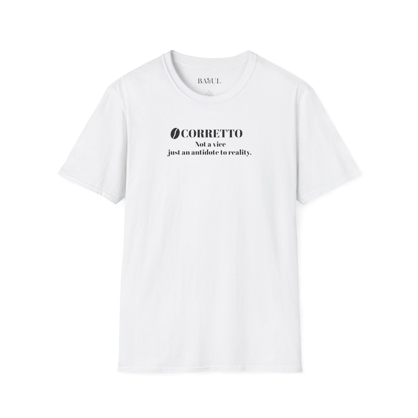 CoffeeTherapy T-Shirt – Irony Is the Best Cure (Right After Coffee)