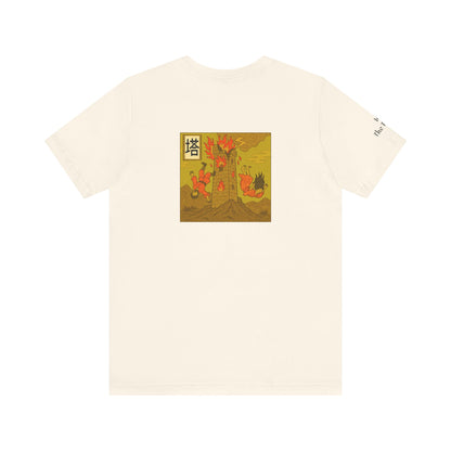 The Tower - Tarot in Ukiyo-e Style