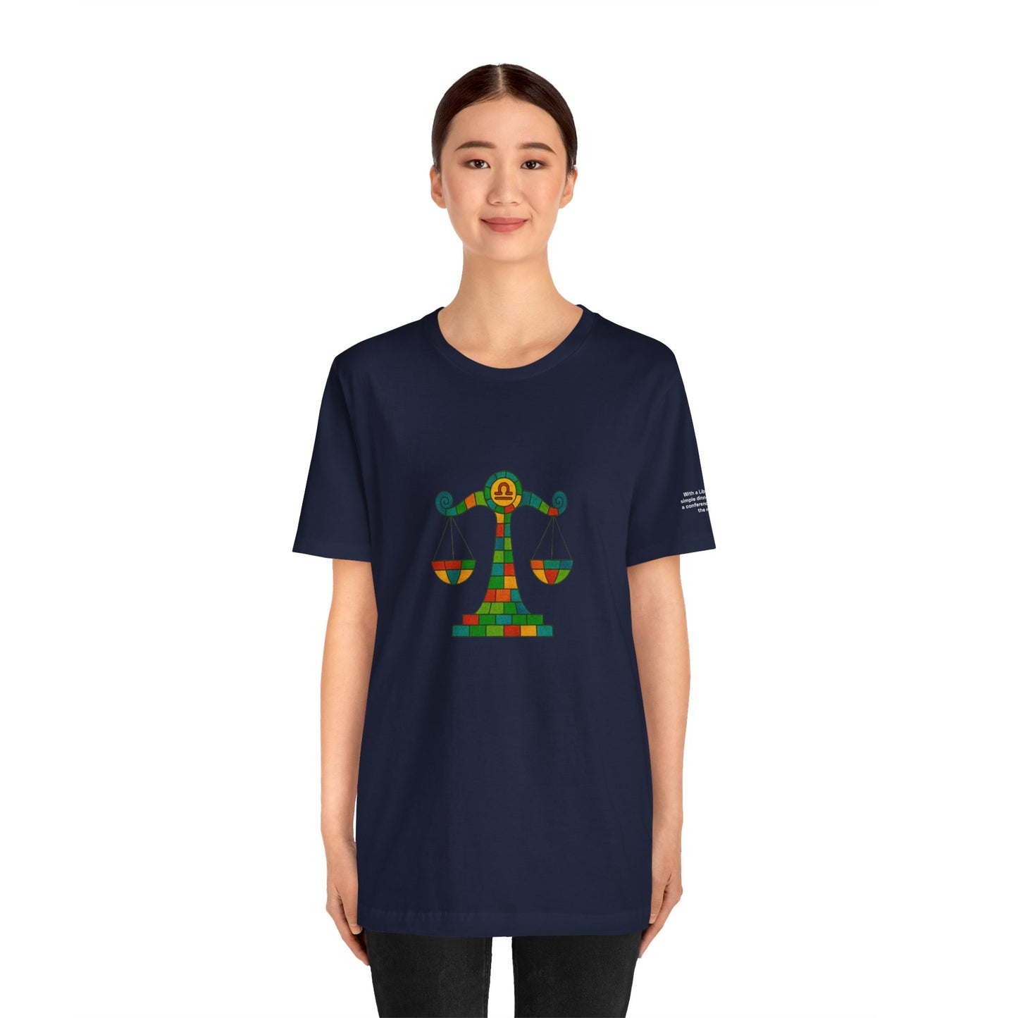 LIBRA - T-shirt, The Zodiac in Colors