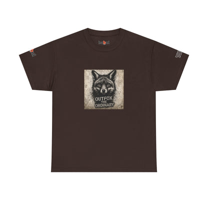 Rebel Graphic Tee - Unisex Heavy Cotton T-Shirt for the Wild at Heart. Rebel Tees, Born to Be Worn - Outfox The Ordinary