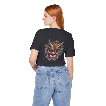 The Bold Oni Mask Streetwear T-Shirt