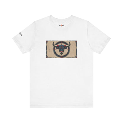 Taurus - Gothic Zodiac T-Shirt. Zodiac in the Shadows