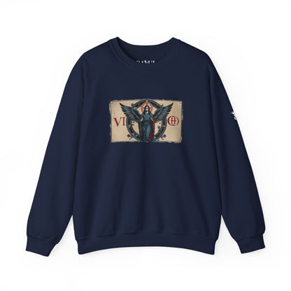 Virgo - Gothic Zodiac Blue Sweatshirt