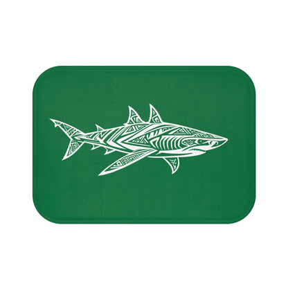 Tribal Bath Mat. Ocean Energy, Tribal Style