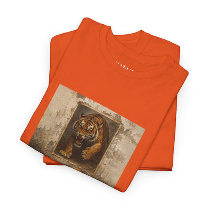 Rebel Graphic Tee - Unisex Heavy Cotton T-Shirt for the Wild at Heart. Rebel Tees, Born to Be Worn