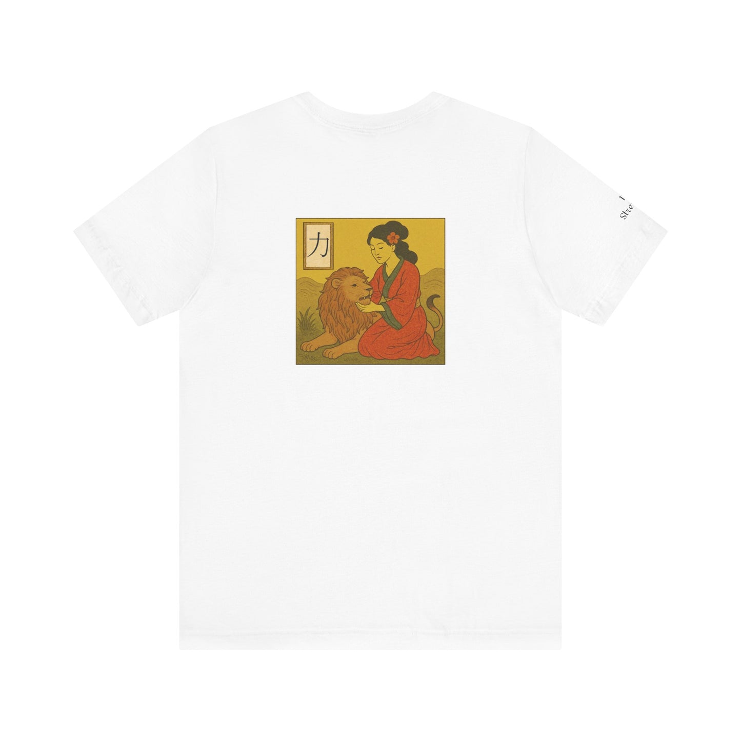 Strength - Tarot in Ukiyo-e Style