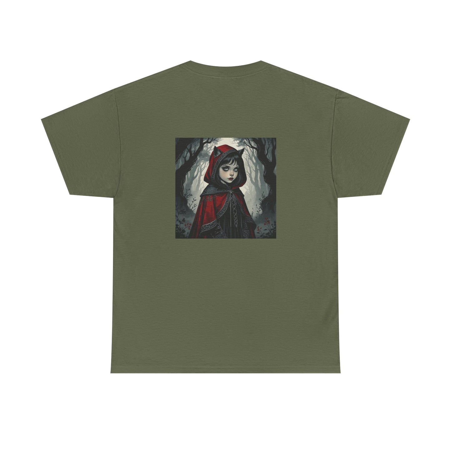 Gothic Fairy Tales Collection Unisex T-Shirt, Red Riding Hood